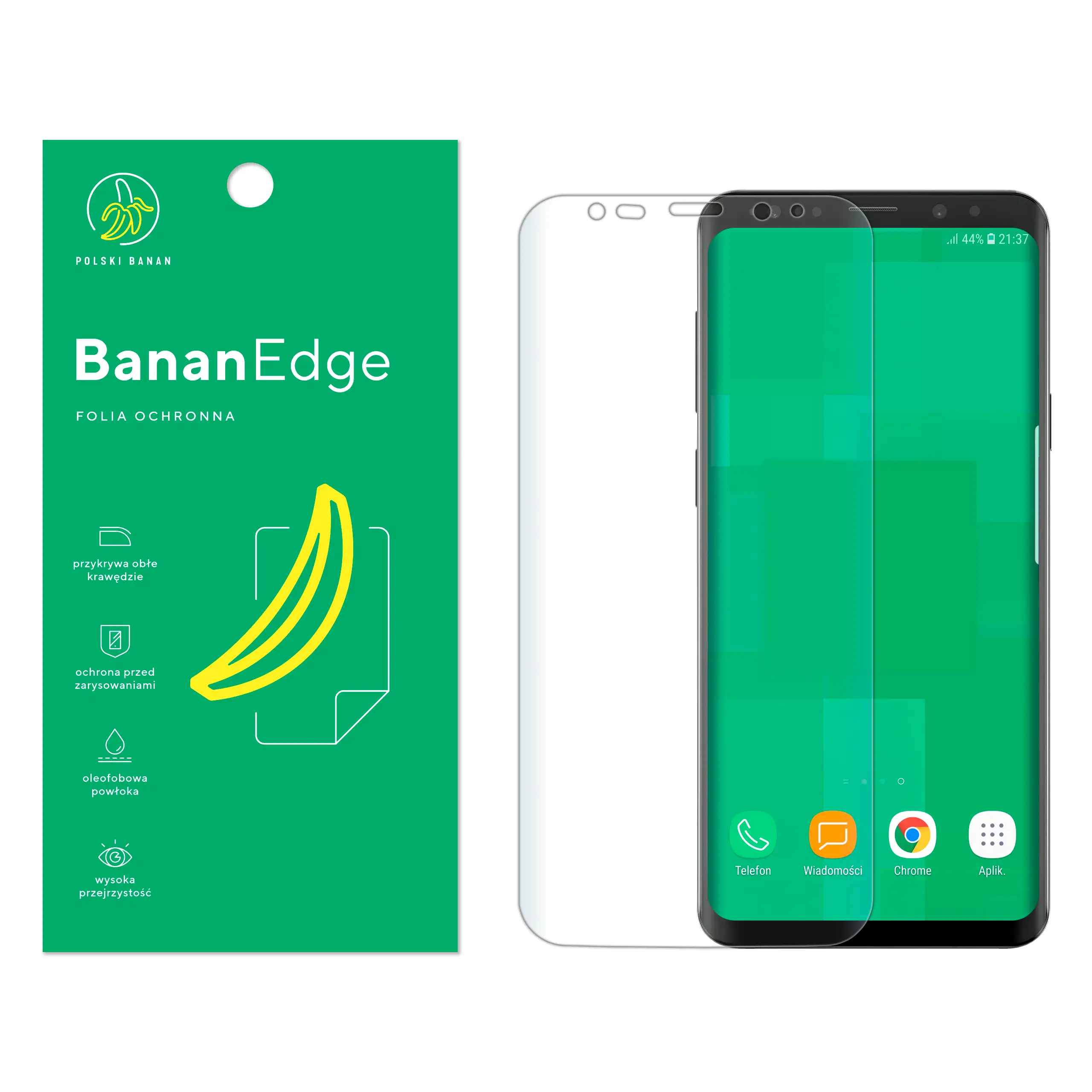 Folia ochronna Polski Banan BananEdge do Samsung Galaxy S9 Plus